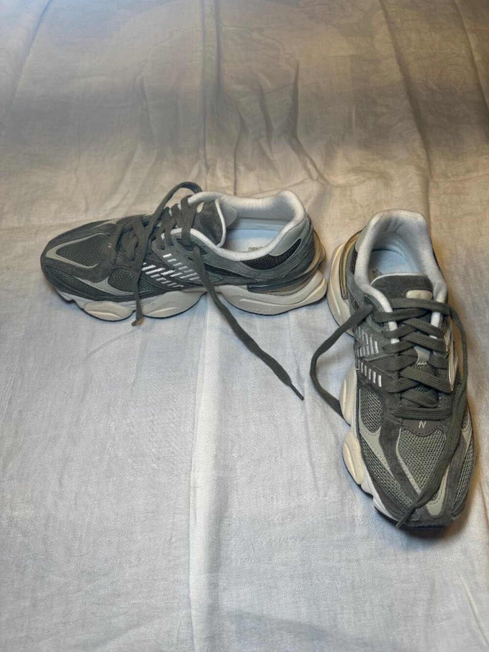 Mens NEW BALANCE 9060 Dark Camo/Dark Olive/Sandstone U9060JGO M6/W7.5 - Picture 7 of 12